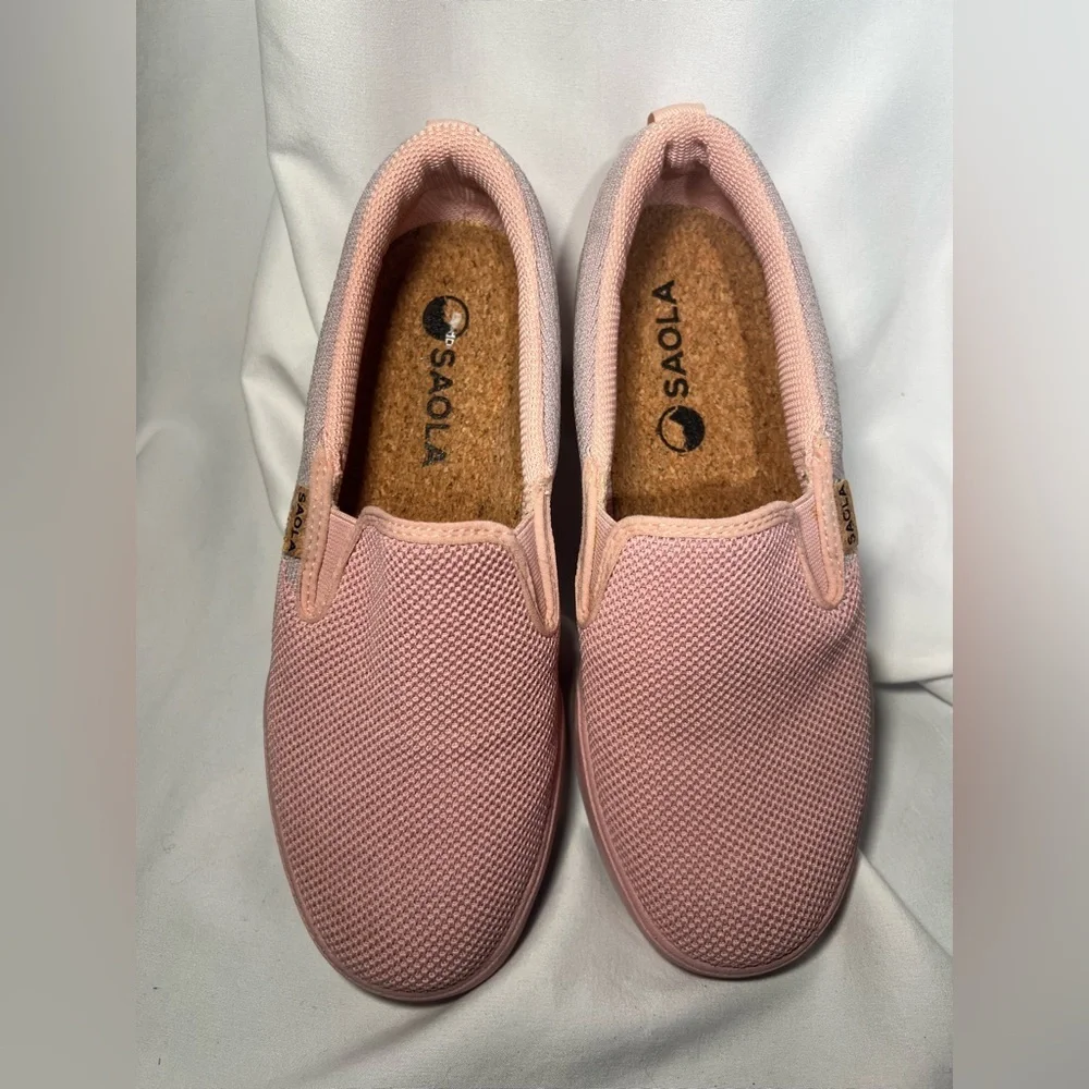 SAOLA Sustainable Havasu Knit Rose Slip On Shoes | 6.5 - Picture 3 of 8